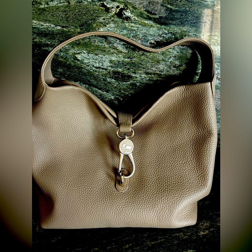 Dooney & Bourke Florentine Logo Lock Shoulder Bag